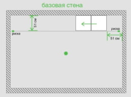 Installation of ceiling tiles from the corner Installation of ceiling tiles from the corner