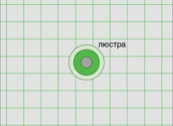 Marking before installing ceiling tiles: parallel to the walls Marking before installing ceiling tiles: parallel to the walls