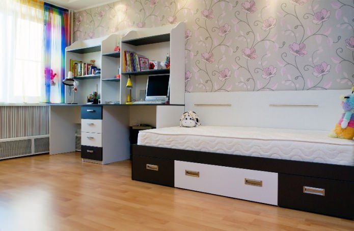 wallpaper in the children's room for a child 9-12 years old wallpaper in the children's room for a child 9-12 years old