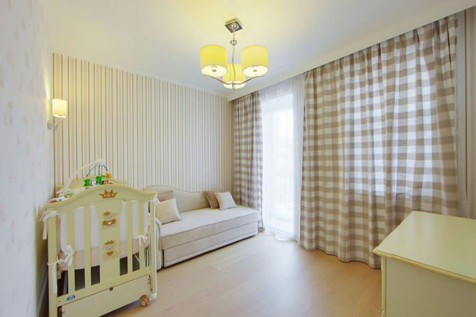 wallpaper striped in the nursery in light colors wallpaper striped in the nursery in light colors