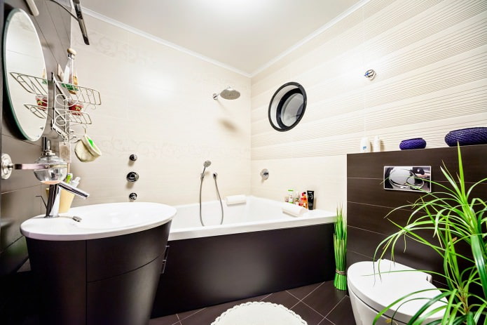 bathroom interior in modern style bathroom interior in modern style