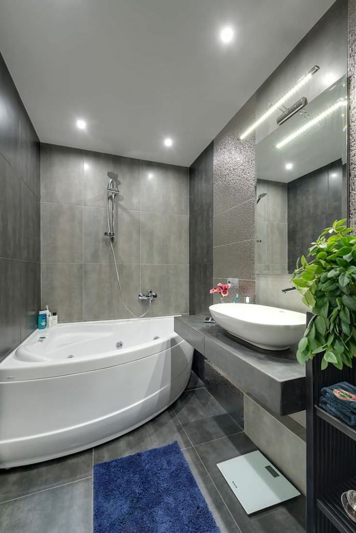 bathroom interior in modern style bathroom interior in modern style