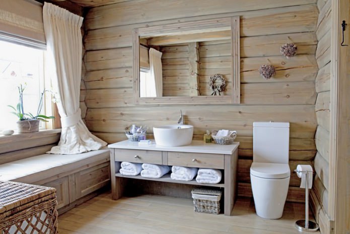 eco-style bathroom