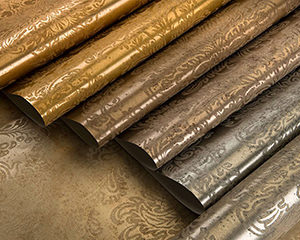 Metallic wallpaper