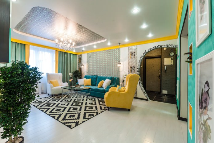 White laminate in the interior White laminate in the interior