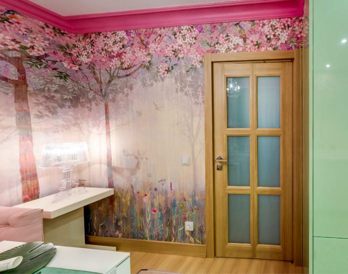 wooden interior door in the interior wooden interior door in the interior