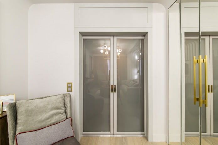 glass interior door in the interior glass interior door in the interior