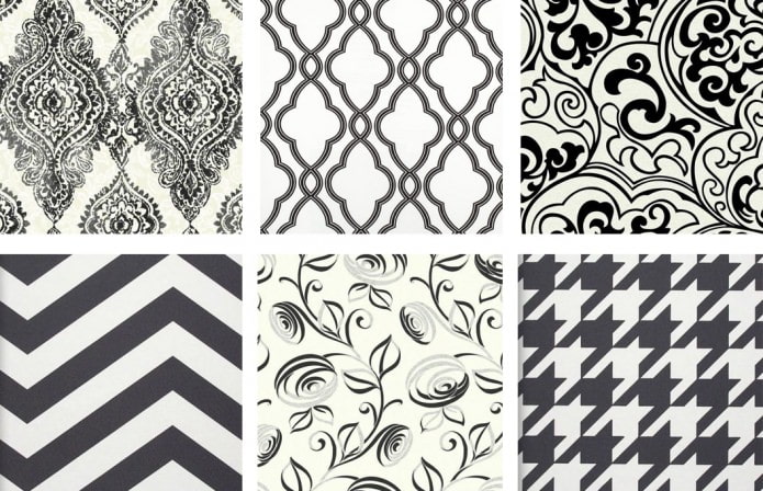 black and white wallpaper