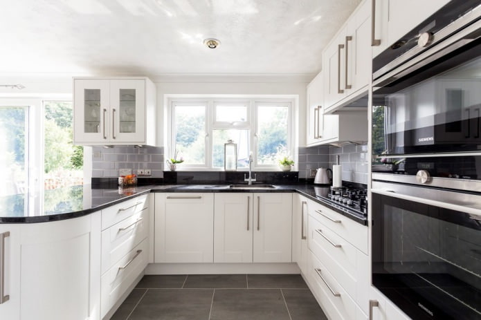 light kitchen with dark countertop light kitchen with dark countertop