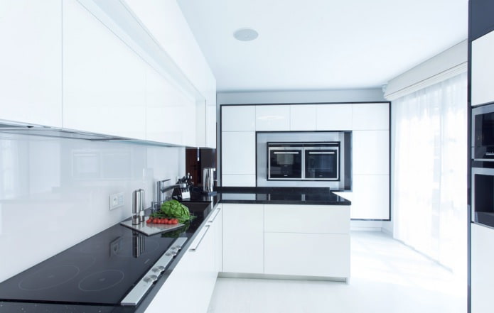 white glass apron white glass apron