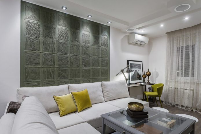 embossed panels in the living room embossed panels in the living room