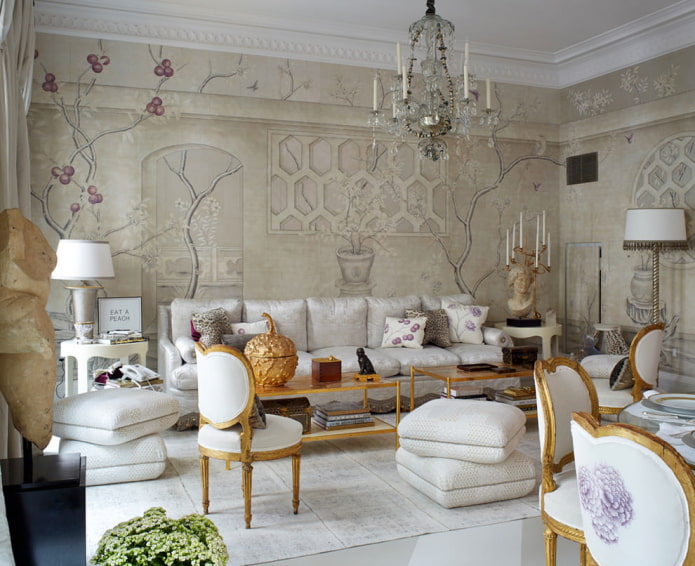 light wallpaper in classic style light wallpaper in classic style