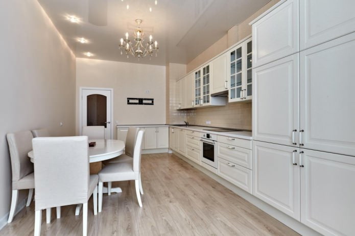 light laminate in the interior of the kitchen light laminate in the interior of the kitchen