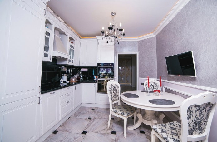 Lavender white kitchen Lavender white kitchen