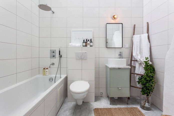 Scandinavian style bathroom Scandinavian style bathroom