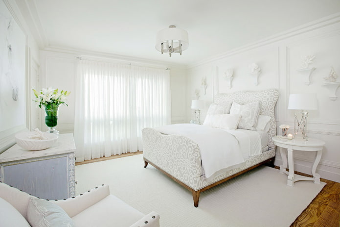 White bedroom