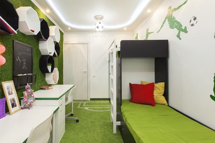 stretch ceiling in the nursery (lighting)