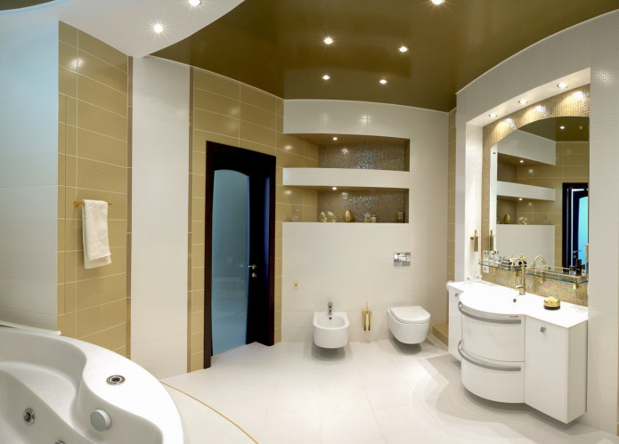 stretch canvas in the bathroom