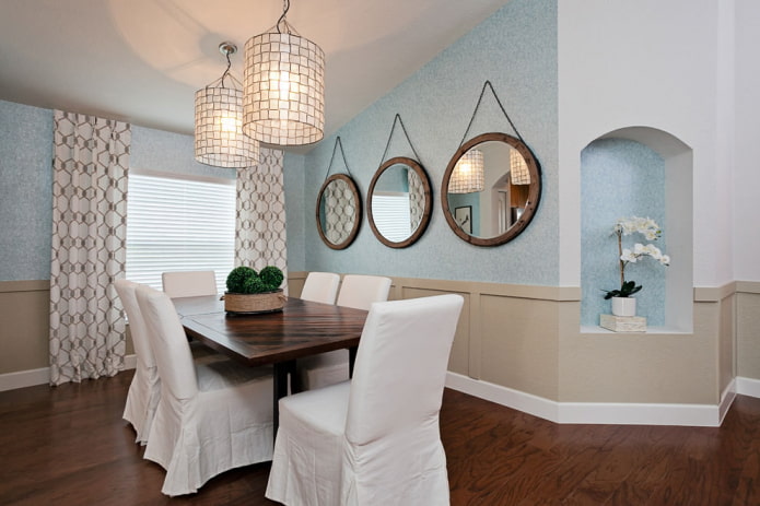 beige curtains with blue wallpaper beige curtains with blue wallpaper