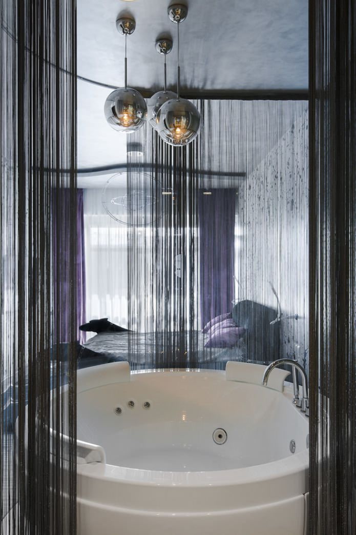 black thread curtains in bathroom black thread curtains in bathroom