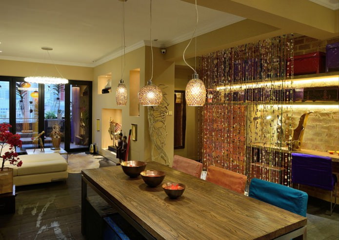 zoning with cotton curtains zoning with cotton curtains