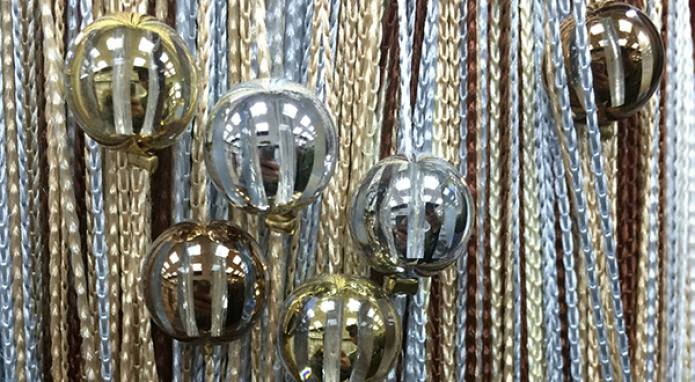 curtains threads with balls curtains threads with balls