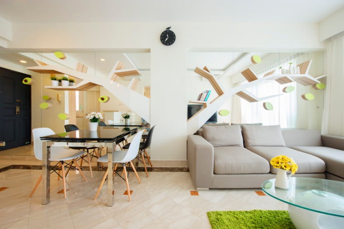 shelf imitating a branch