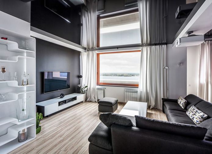 black and white living room black and white living room