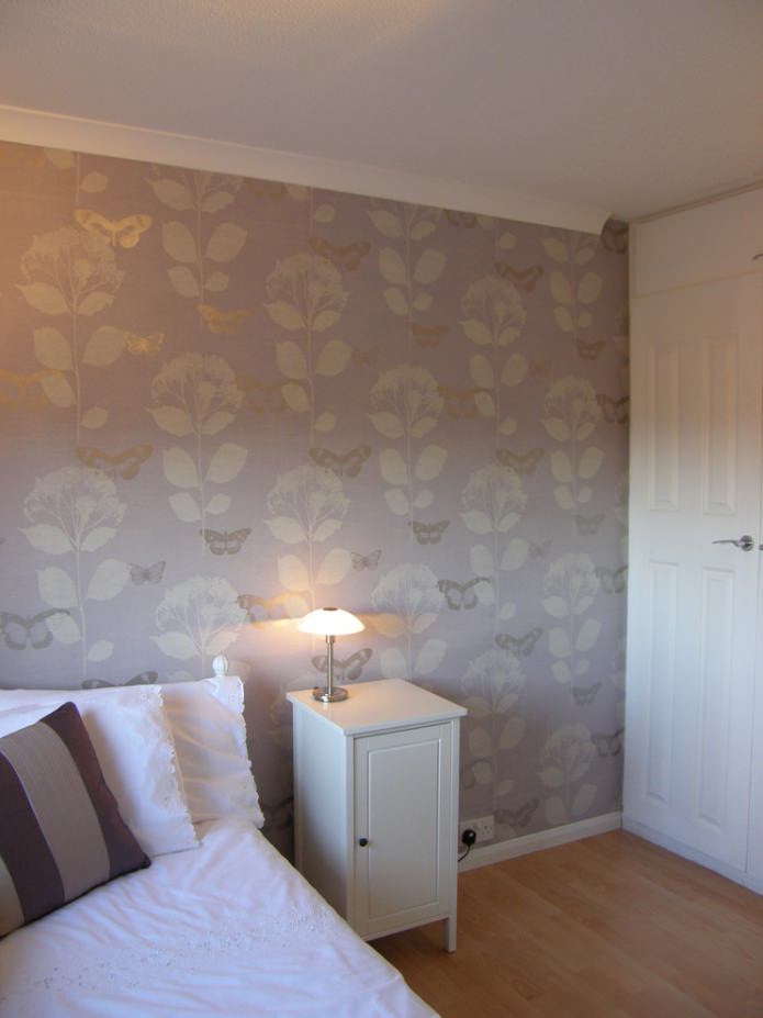 pale lilac wallpaper