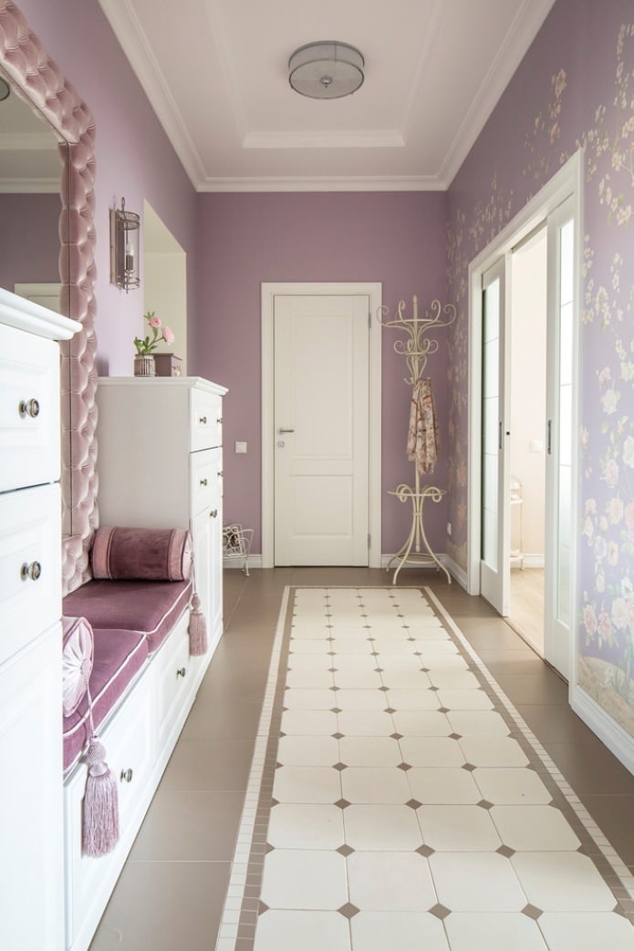lavender hallway lavender hallway