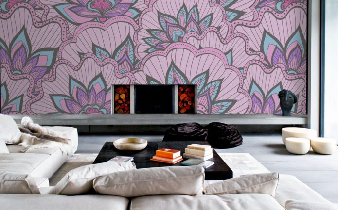 wallpaper in modern style