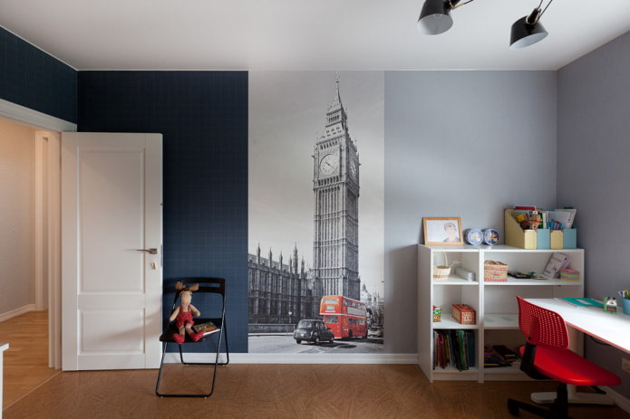 example of paper wallpaper