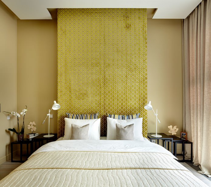 Modern style in the bedroom Modern style in the bedroom