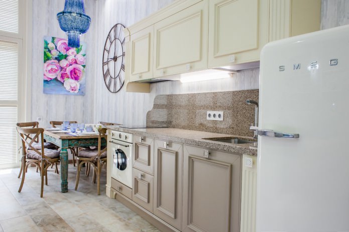 beige Provence style set