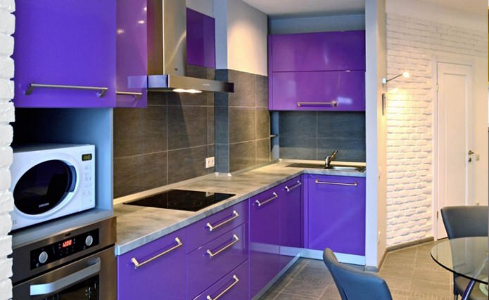 gray artificial stone countertop