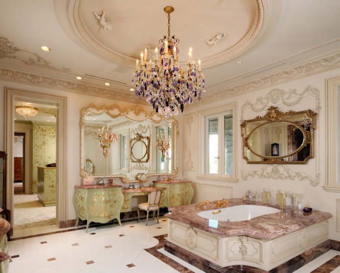 baroque bathroom
