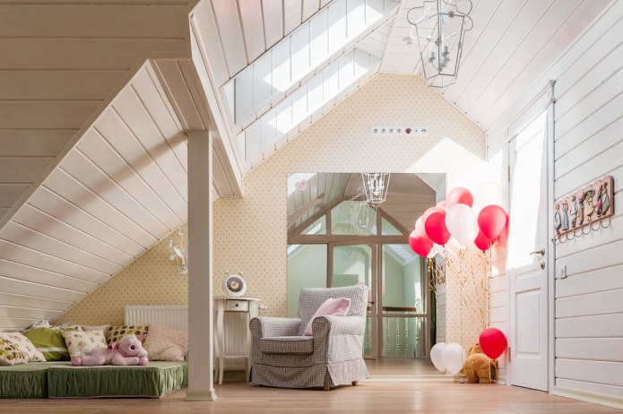 nursery in the attic