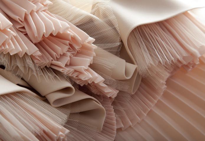 Tulle pleated Tulle pleated