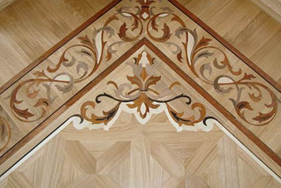 Artistic parquet