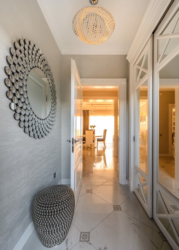 gray wallpaper with textured pattern