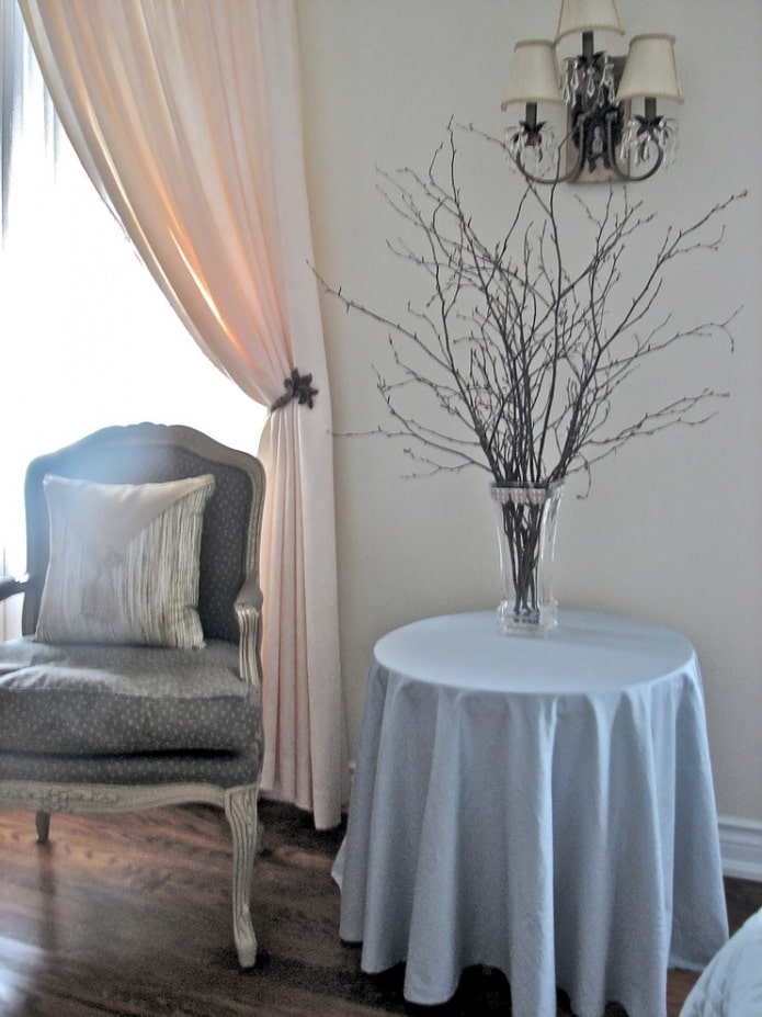 Holder for curtains Holder for curtains