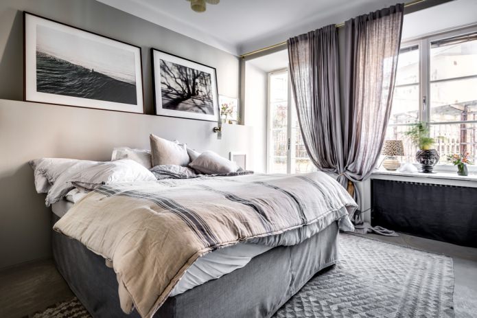 curtains made of unbleached linen curtains made of unbleached linen