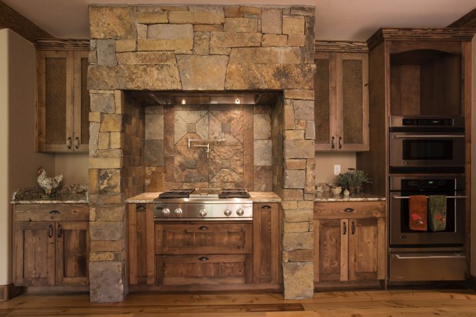 stone finish kitchen stone finish kitchen