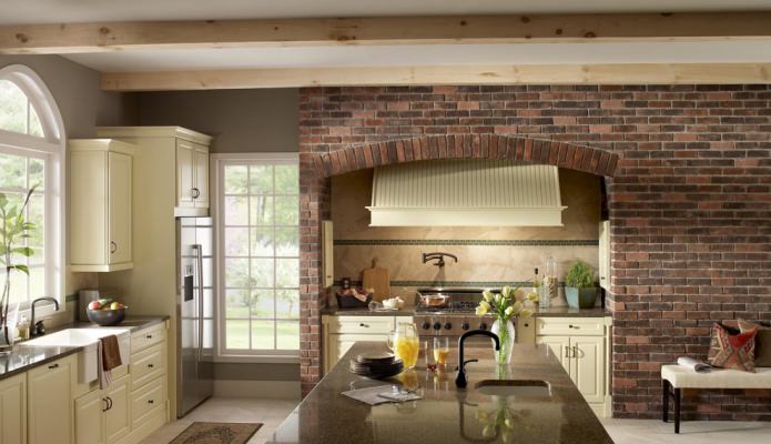 brick kitchen design brick kitchen design