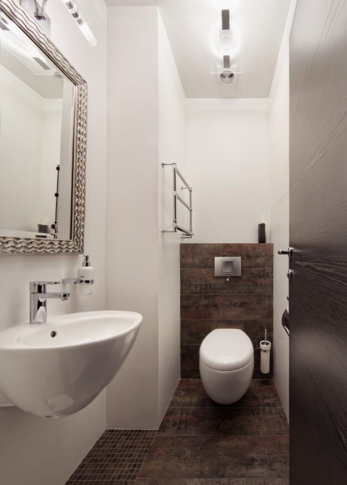 Modern style in the bathroom