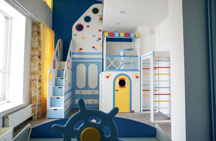 Marine style in the nursery