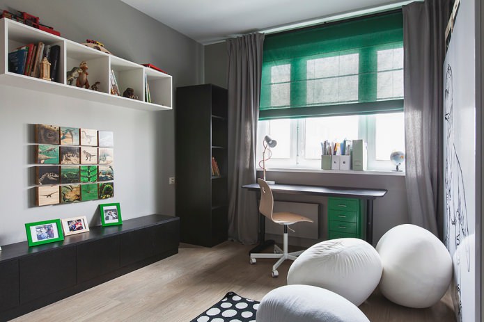 nursery with dinosaurs