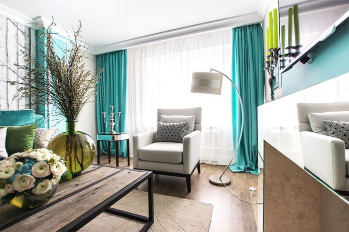 curtains of turquoise color curtains of turquoise color