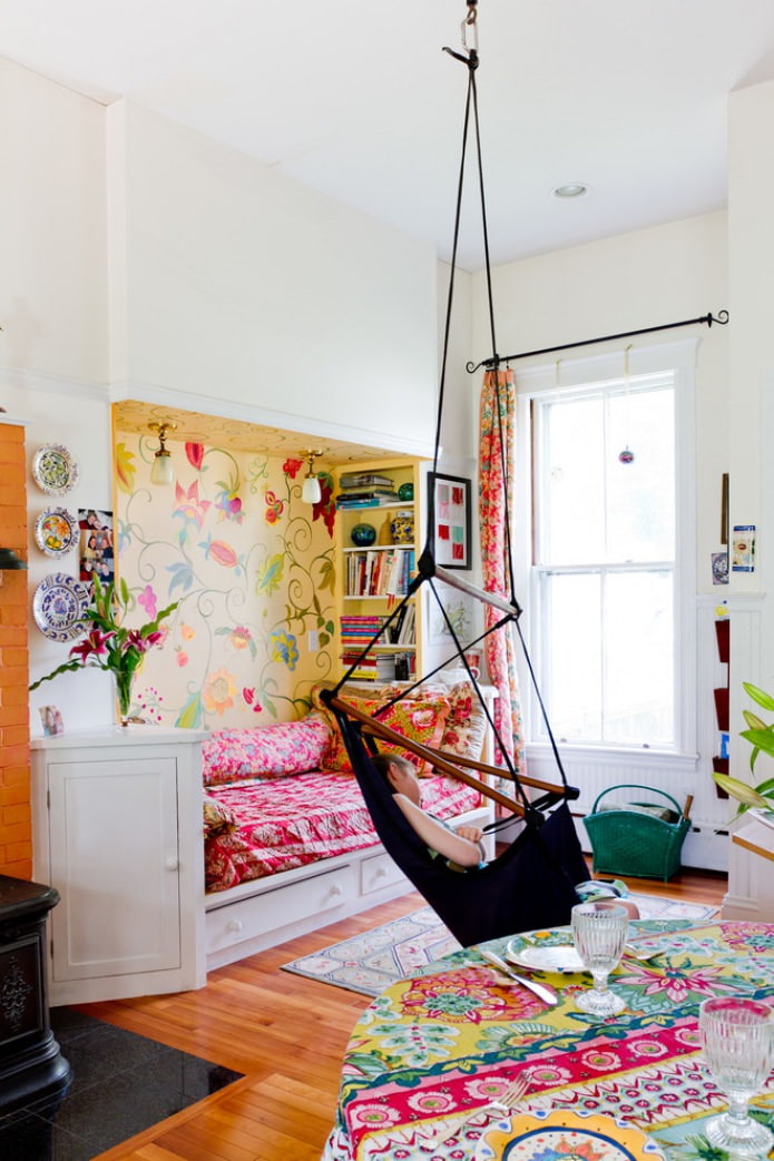 bright nursery in boho style bright nursery in boho style
