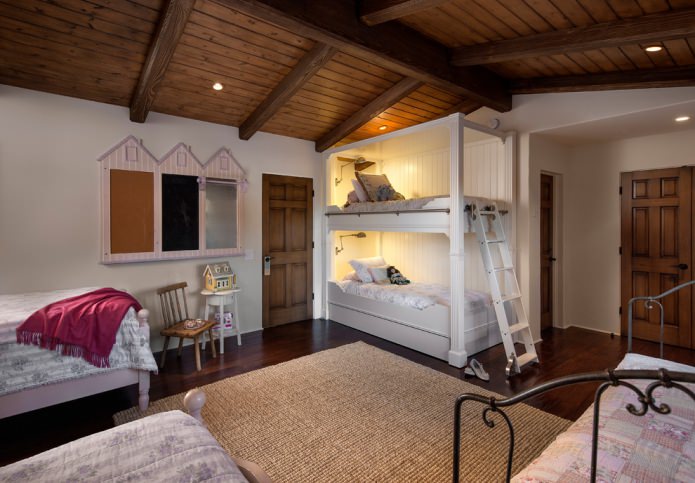 design of a children's room in Italian style design of a children's room in Italian style